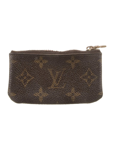 $355 Louis Vuitton Monogram Key Holder Pochette Cles