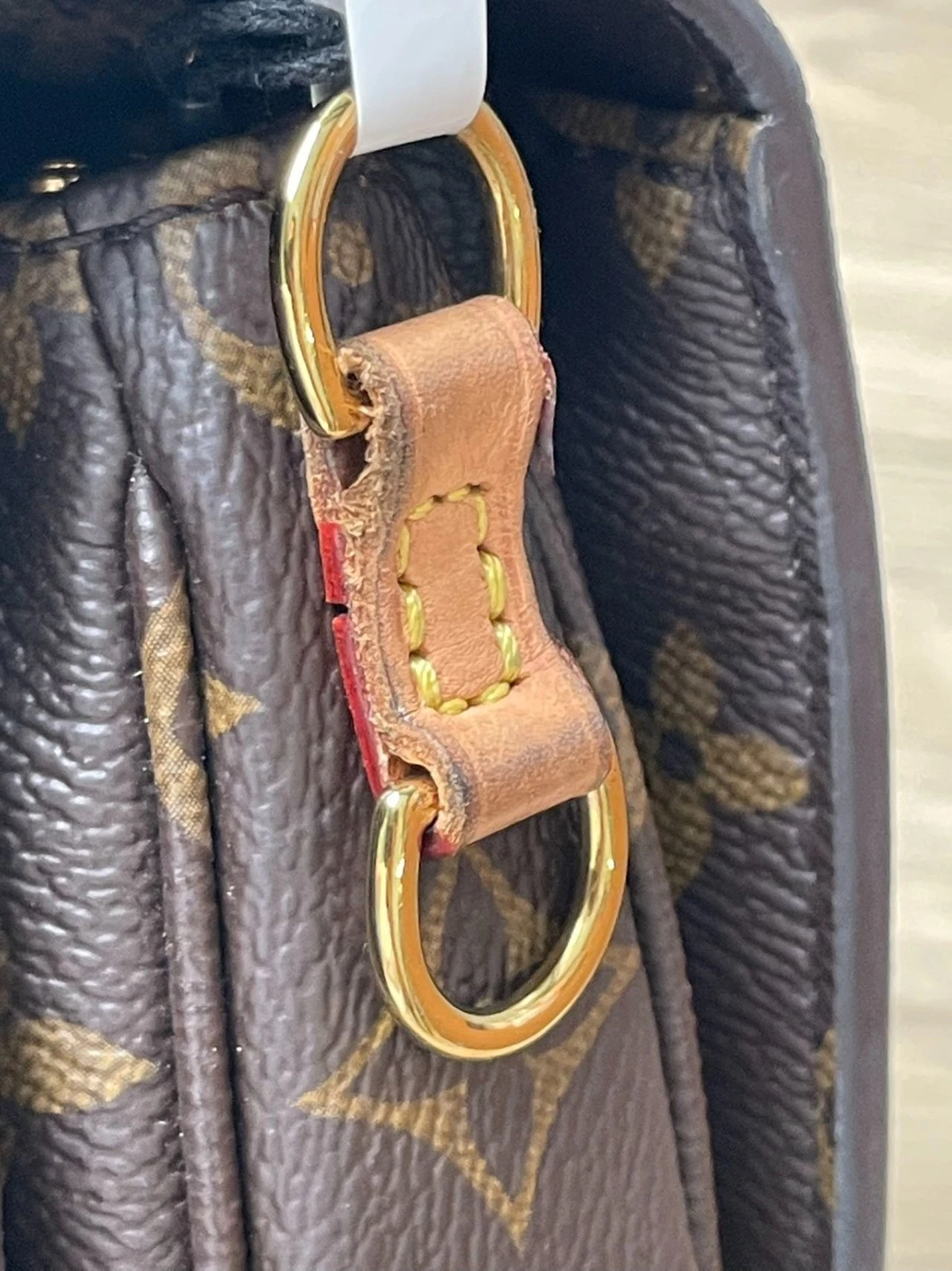 $3350 RFID Louis Vuitton Monogram Pochette Metis East West