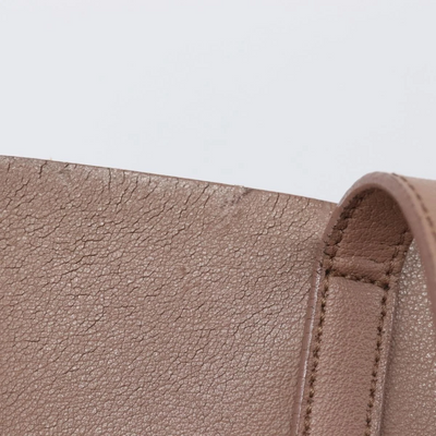 $1600 2016 SAINT LAURENT Calfskin Large Shopping Tote Pink
