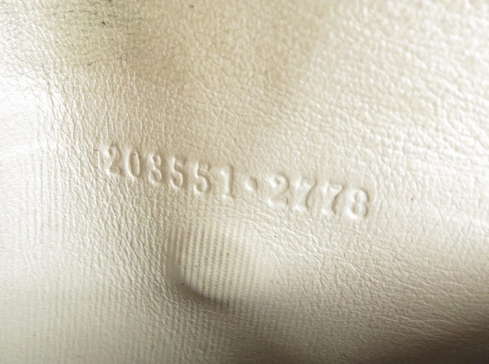 $320 2013 Gucci GG Sukey GG Canvas Leather 6-Ring Key Case 282434-2184