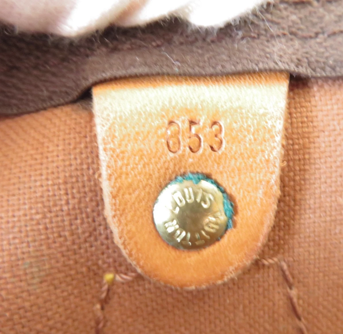 Authentic Louis Vuitton Monogram Speedy 30 Hand Bag F#45163