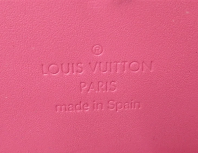 $970 Louis Vuitton Vernis Zippy Wallet Rose Litchi