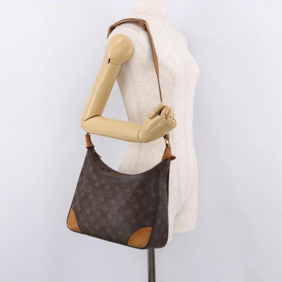 $1090 1997 LOUIS VUITTON Monogram Boulogne 30 Shoulder Bag AS1927