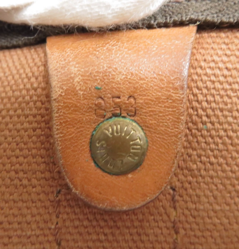 $2170 1985 Louis Vuitton Monogram Duffle Boston Bag Keepall 55 853