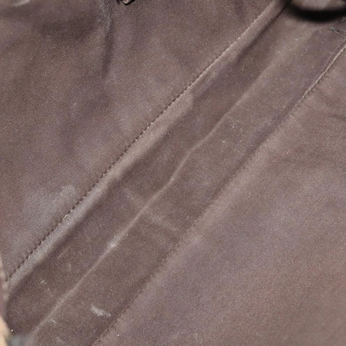 $1100 GUCCI GG Canvas Bamboo Top Handle Black Hand Bag