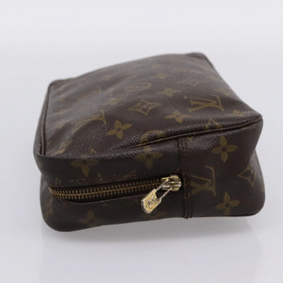 $600 1987 LOUIS VUITTON Monogram Trousse Toilette 23 874TH
