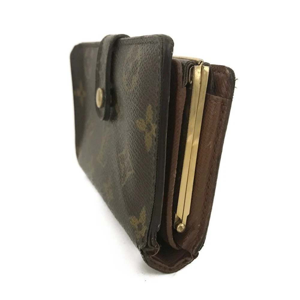 $560 Louis Vuitton Monogram Porte Monnaie Billets Viennois Bifold Wallet MI0012 10019617