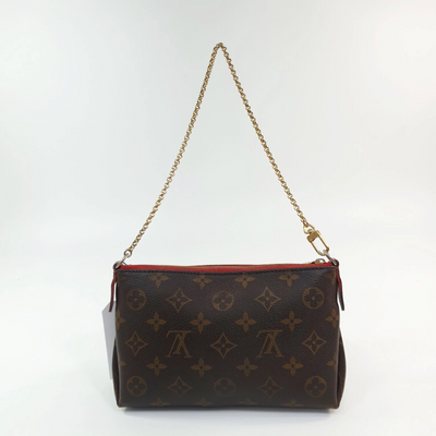 $1550 2016 Louis Vuitton Monogram Pallas Clutch Poppy GI0186
