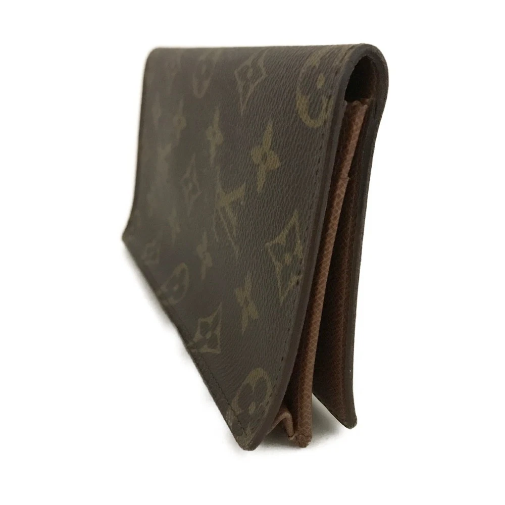 $440 Louis Vuitton Monogram Porte Cartes Credit Yen Bifold Long Wallet CT0944