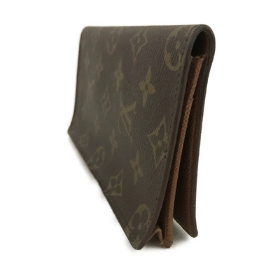 $440 Louis Vuitton Monogram Porte Cartes Credit Yen Bifold Long Wallet CT0944