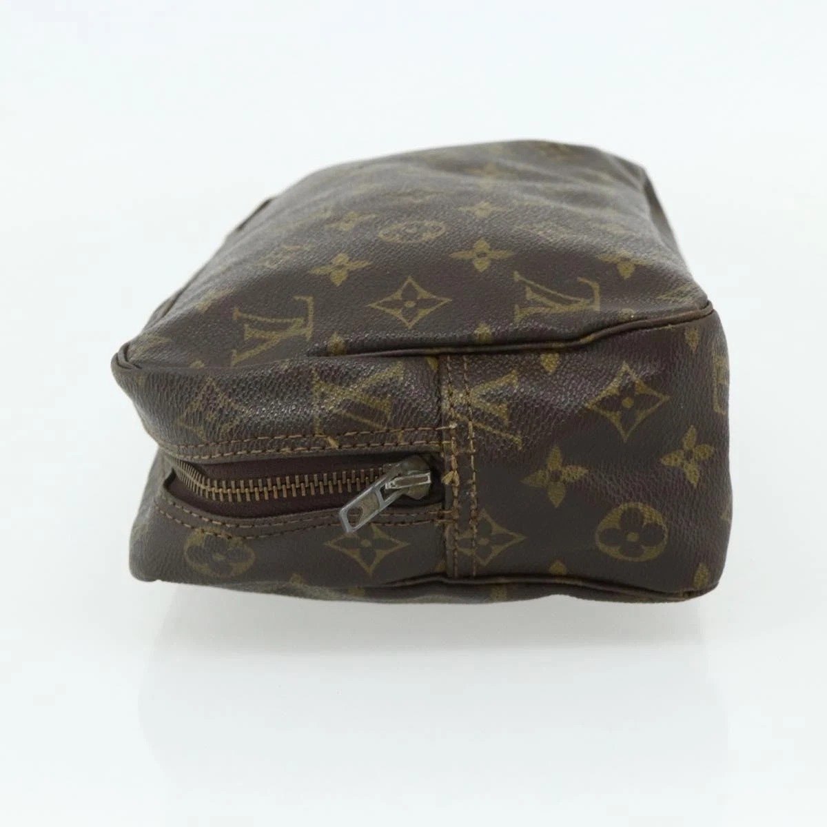 $600 1983 LOUIS VUITTON Monogram Trousse Toilette 28 Clutch Bag 831