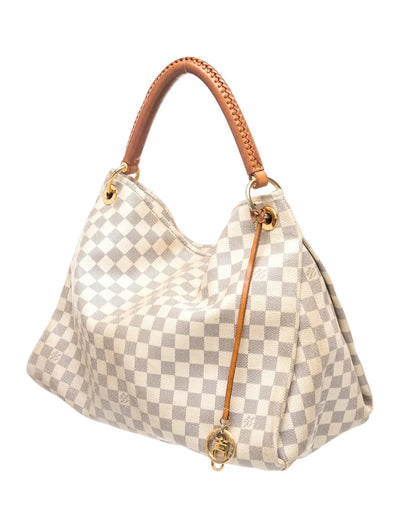 $2500 Louis Vuitton Damier Azur Artsy MM 10021144