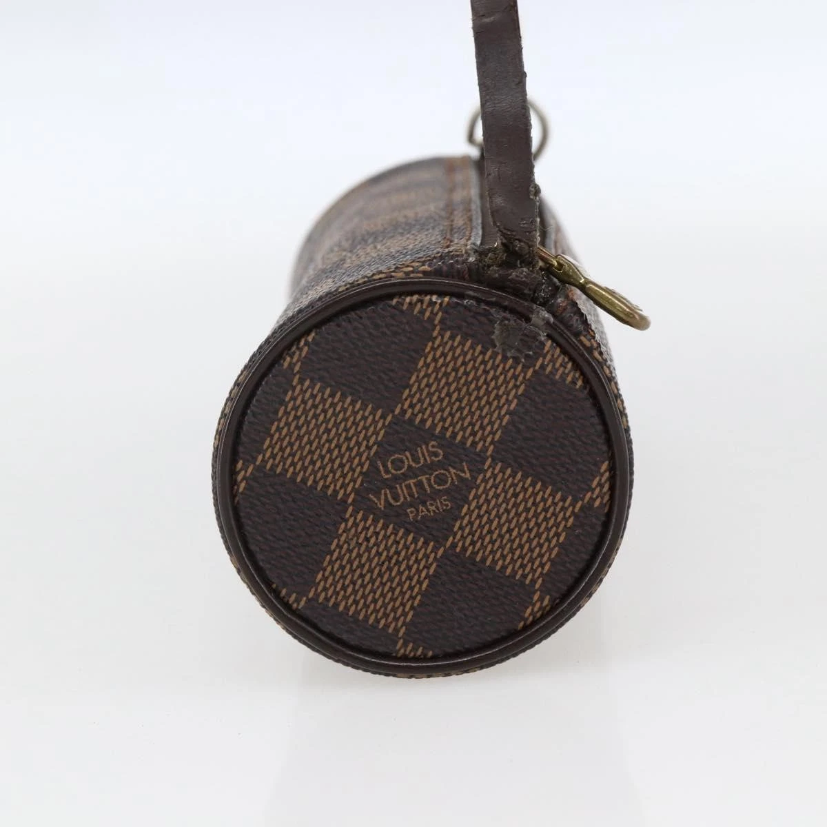 $1560 LOUIS VUITTON Damier Ebene Papillon Pochette VINTAGE