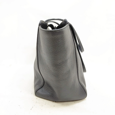 Gucci Tote Bag Black Leather 463076