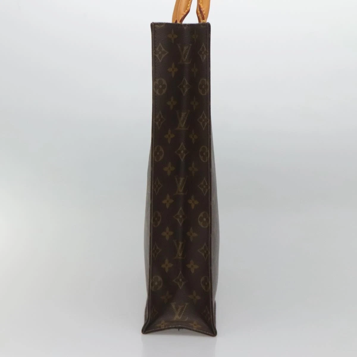 LOUIS VUITTON Monogram Sac Plat Hand Bag