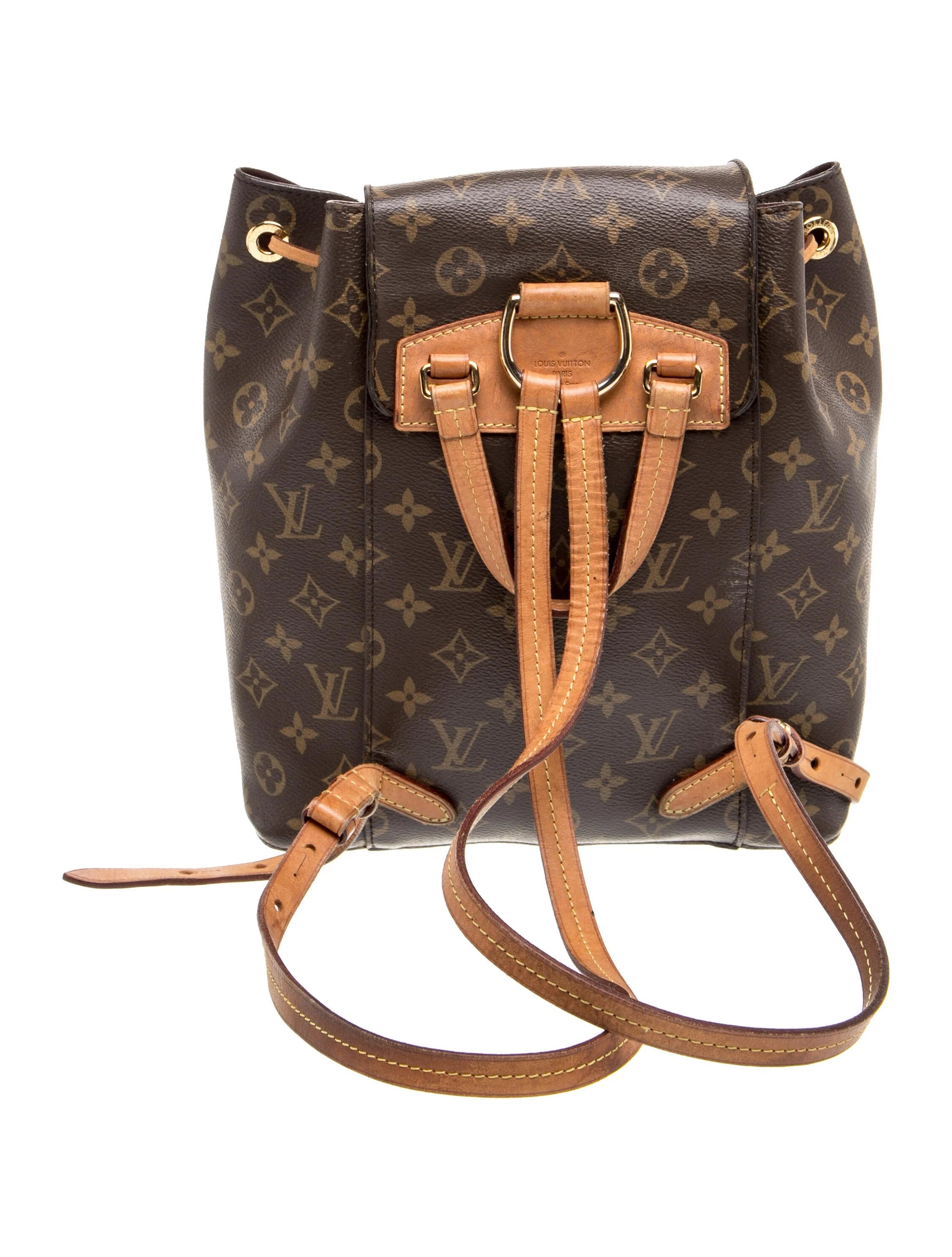 $2470 2018 Louis Vuitton Monogram Montsouris NM Backpack