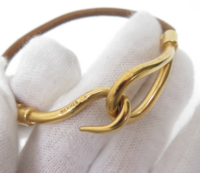 $450 Hermes Jumbo Hook Bracelet Accessory