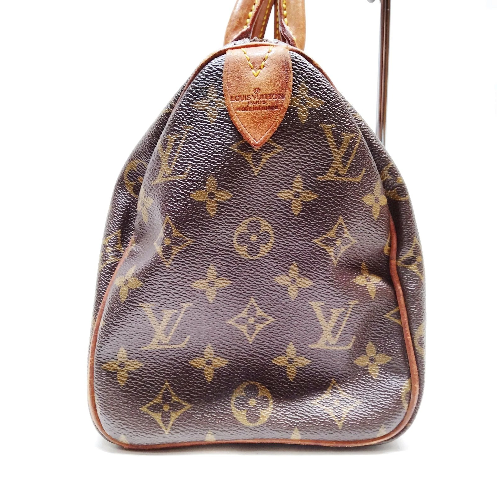 Louis Vuitton Speedy 25 Handbag Brown Monogram MI872