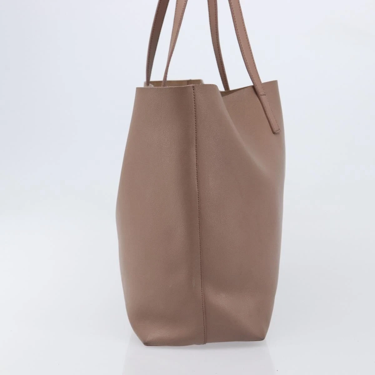 $1600 2016 SAINT LAURENT Calfskin Large Shopping Tote Pink
