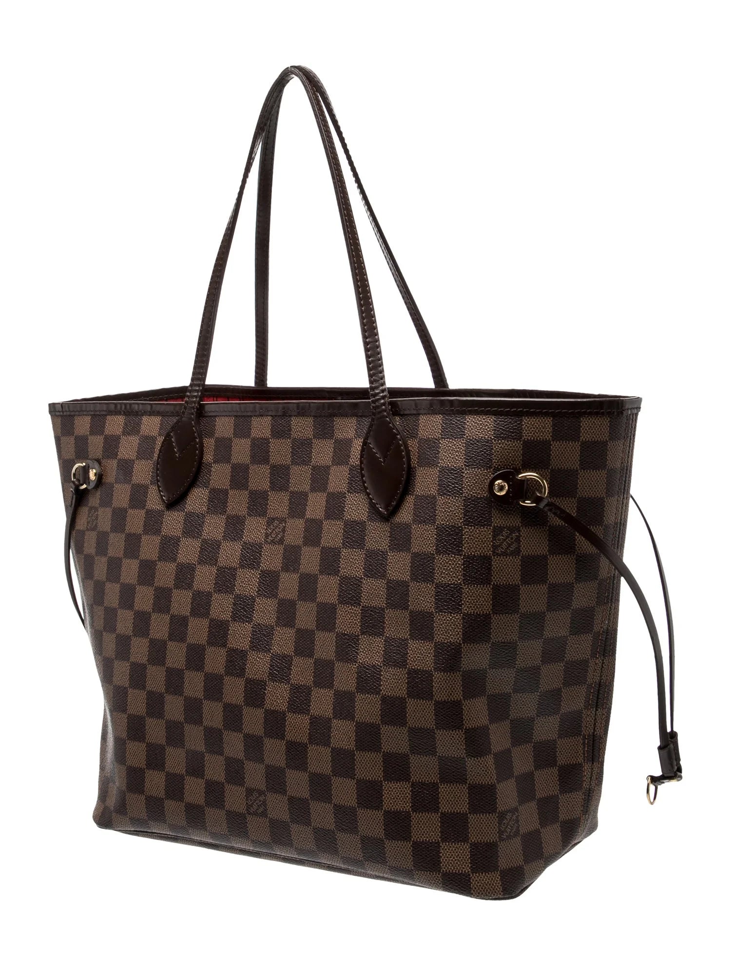 $2240 Louis Vuitton Damier Ebene Neverfull MM