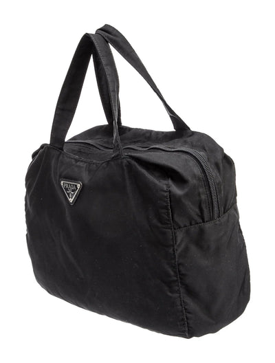 $1100 Prada Tessuto Nylon Top Handle Bag