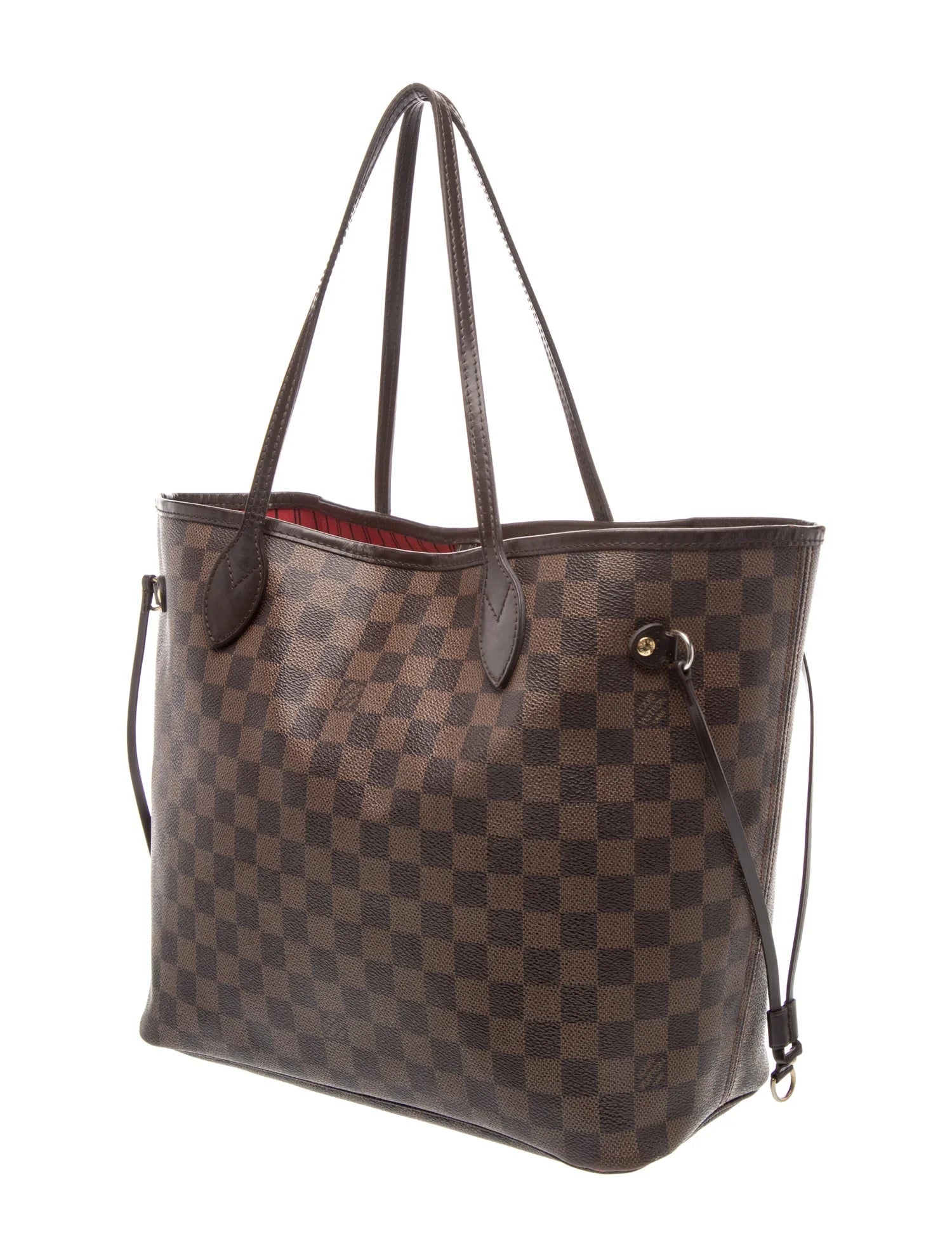 $2240 Louis Vuitton Damier Ebene Neverfull MM 10021107