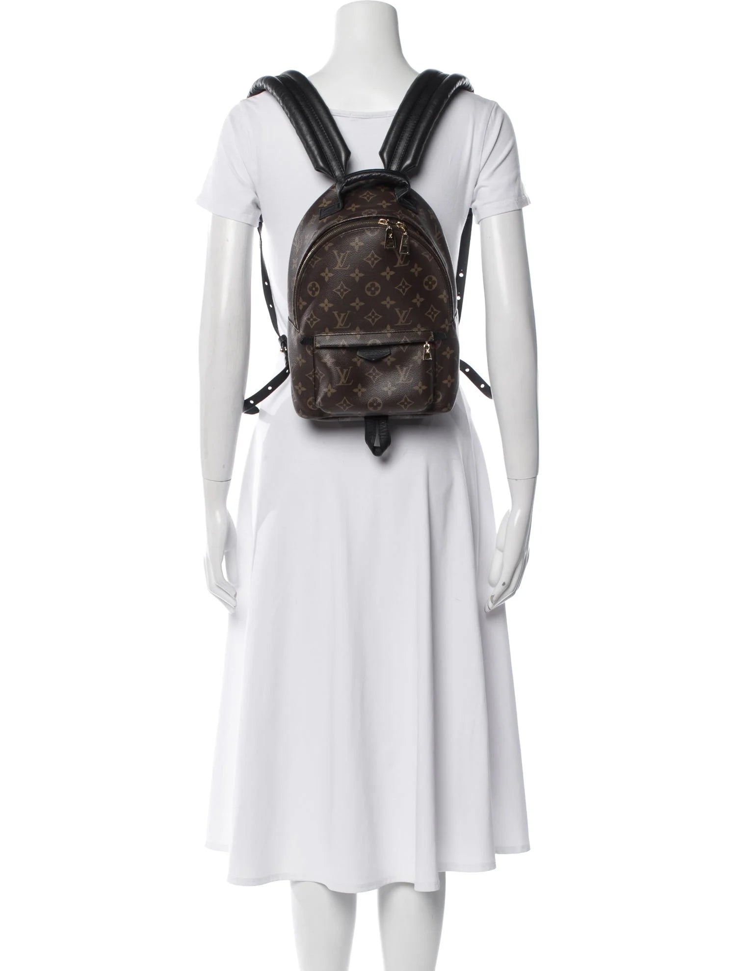 $2570 Louis Vuitton Monogram Palm Springs Backpack PM