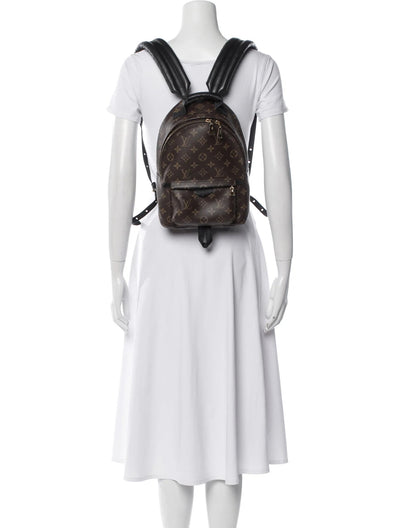 $2570 Louis Vuitton Monogram Palm Springs Backpack PM
