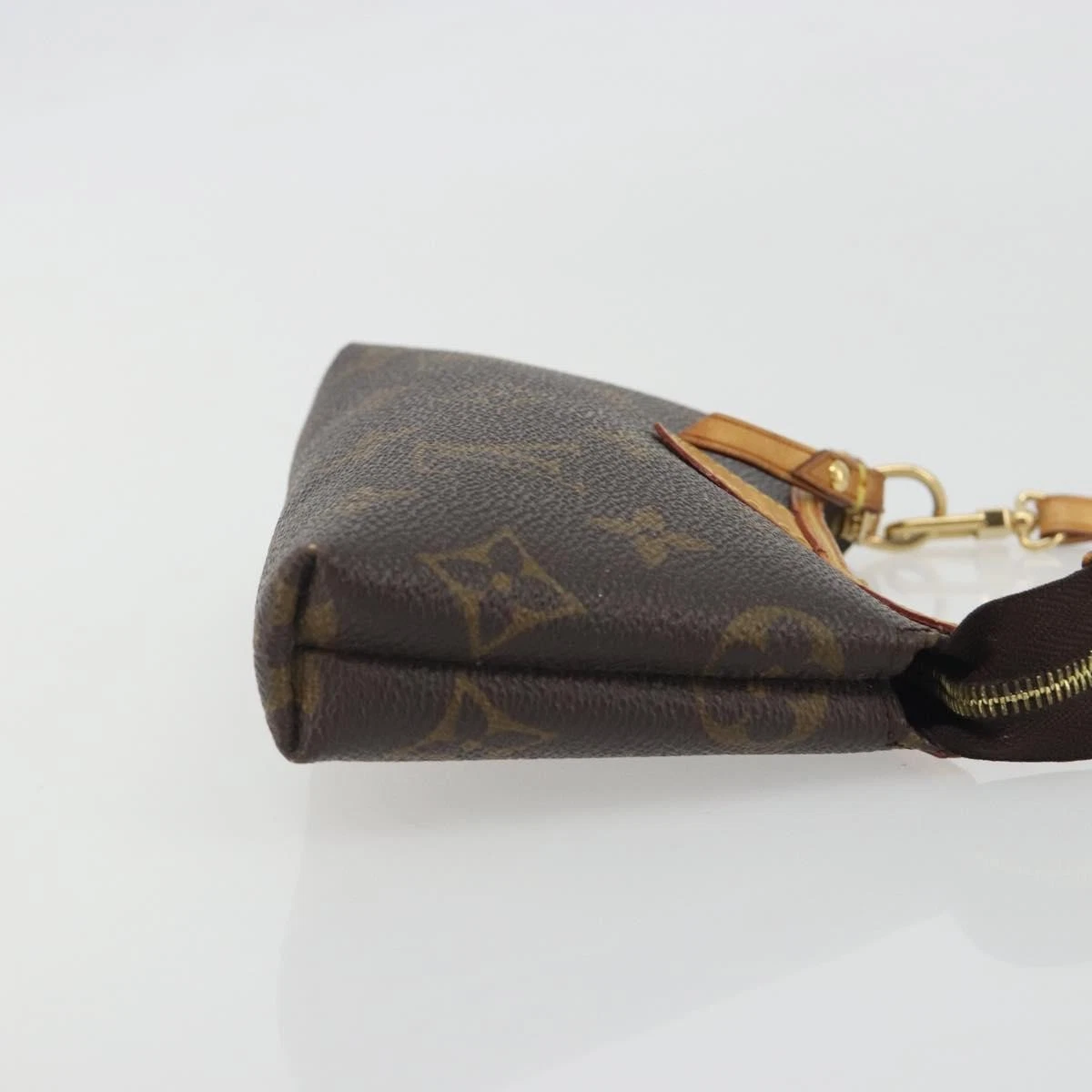 $1250 2010 Louis Vuitton Monogram Mini Pochette Delightful SA1130