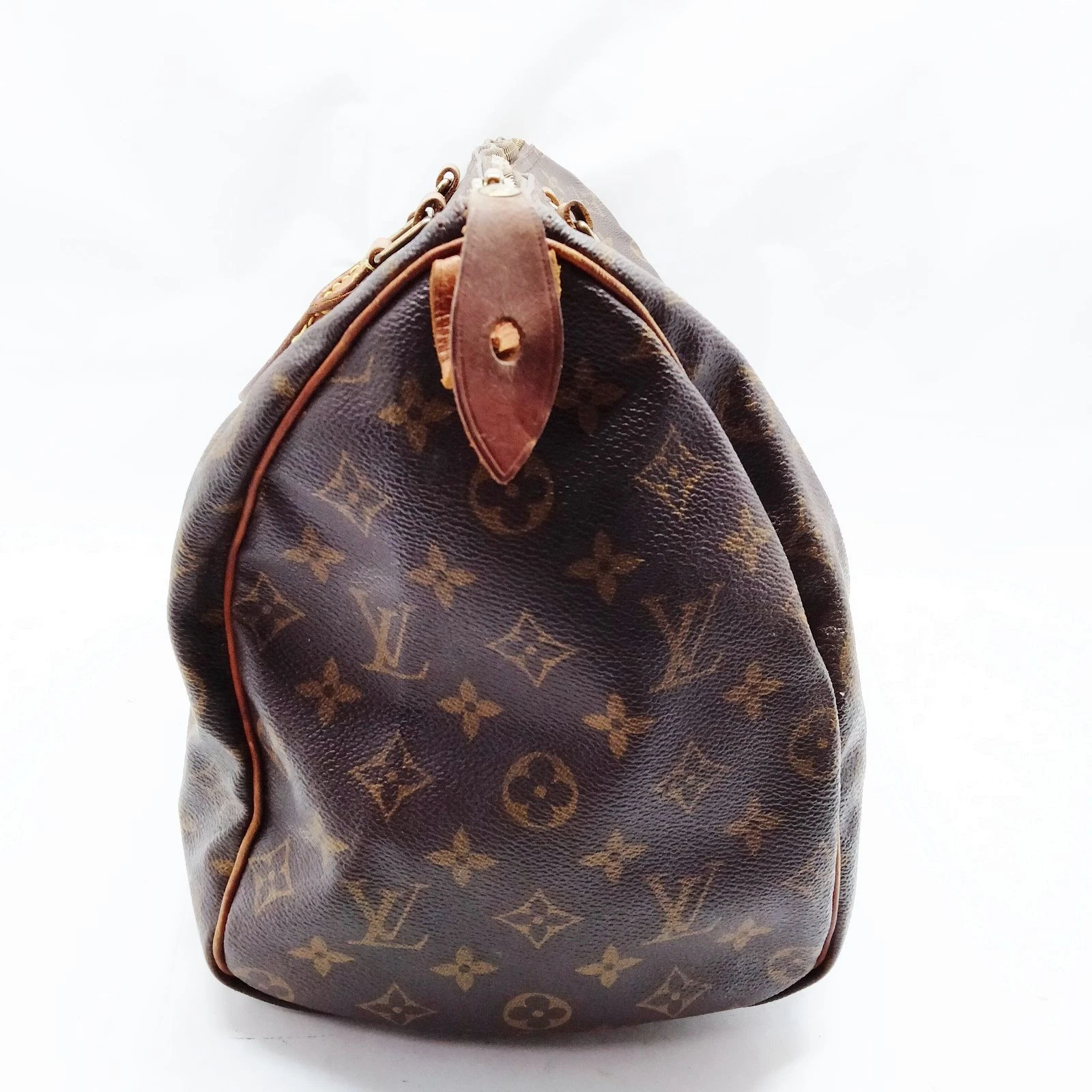 $1730 2002 Louis Vuitton Monogram Speedy 35 TH0092