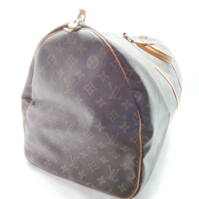 Louis Vuitton Keepall 55 Boston Bag Brown Monogram MI9002