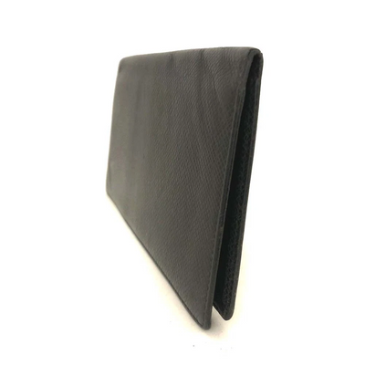 $630 Louis Vuitton Taiga Porte Valeurs Cartes Credit Leather Long Wallet MI0016