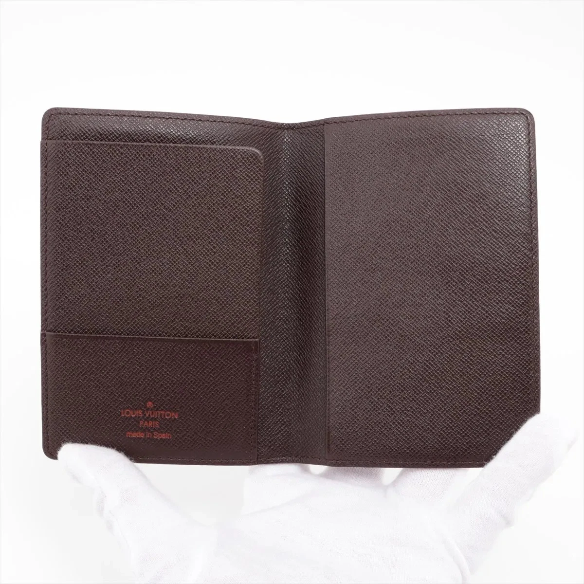 Louis Vuitton Damier Couverture Pass Paul N60188 Brown Passport case