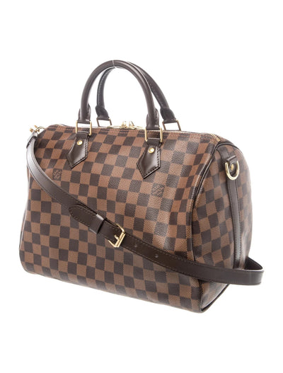 $2040 2014 Louis Vuitton  Damier Ebene Speedy Bandouliere 30