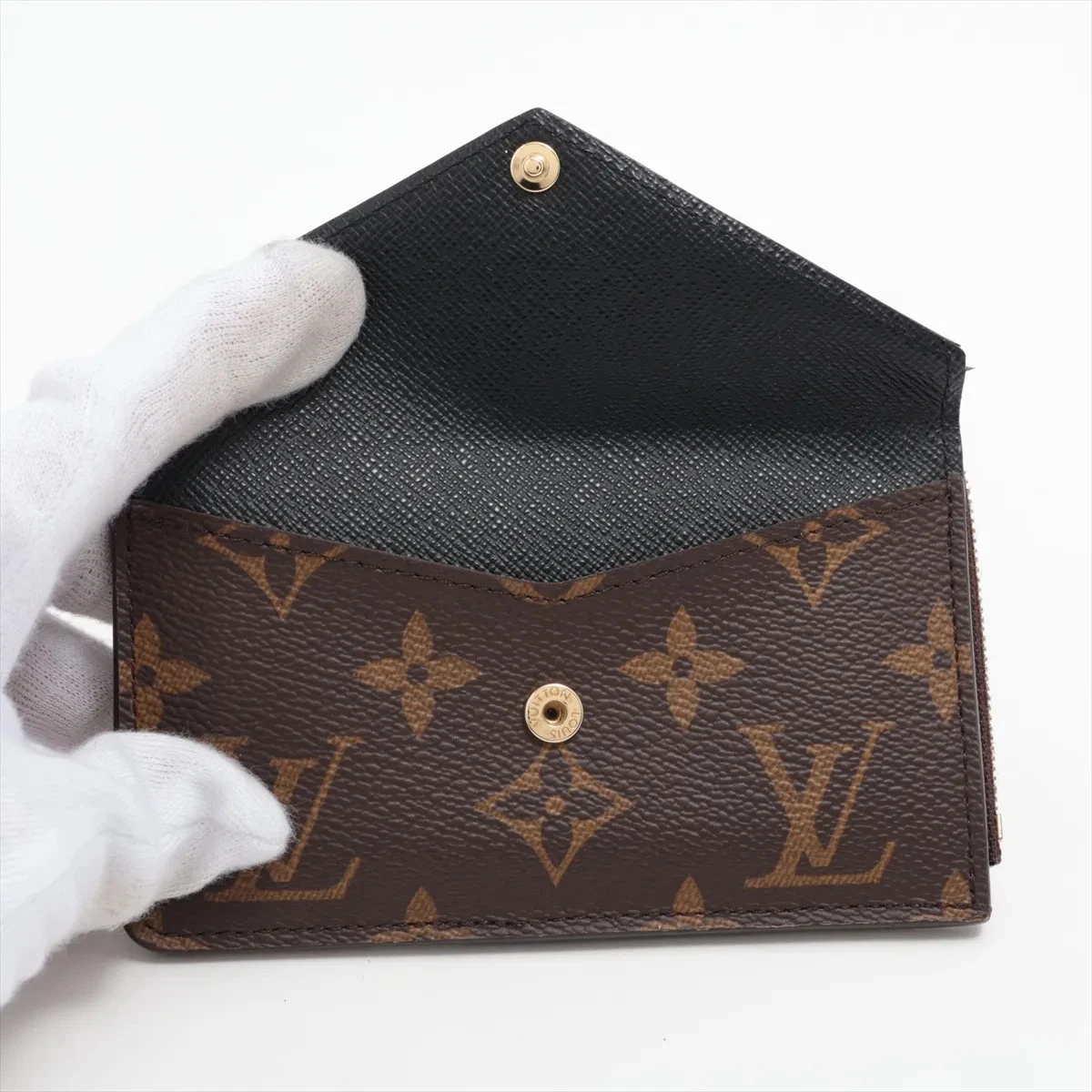 $695 Louis Vuitton Monogram Recto Verso Black