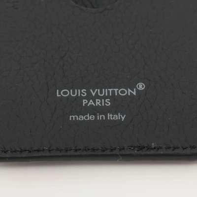 $445 Louis Vuitton Damofrage Porto Cult Magnet  Black Card Case 10021121