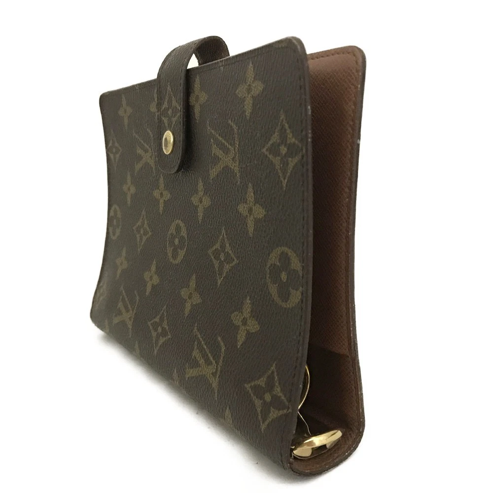 $755 1999 Louis Vuitton Monogram Medium Ring Agenda Cover SP0999