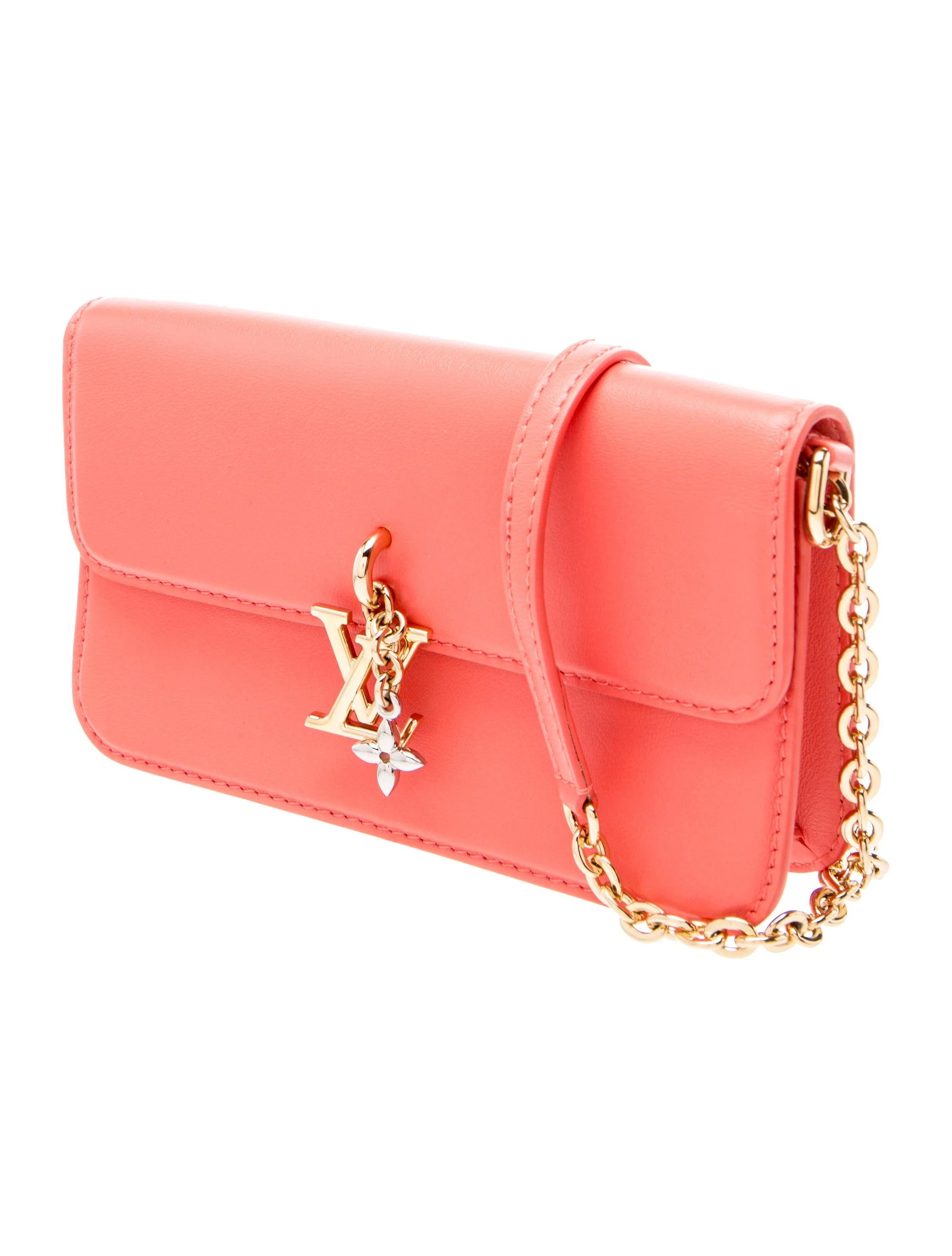 $2080 Louis Vuitton Bloom Wallet On Chain RFID