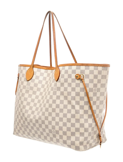 $2310 Louis Vuitton Damier Azur Neo Neverfull GM
