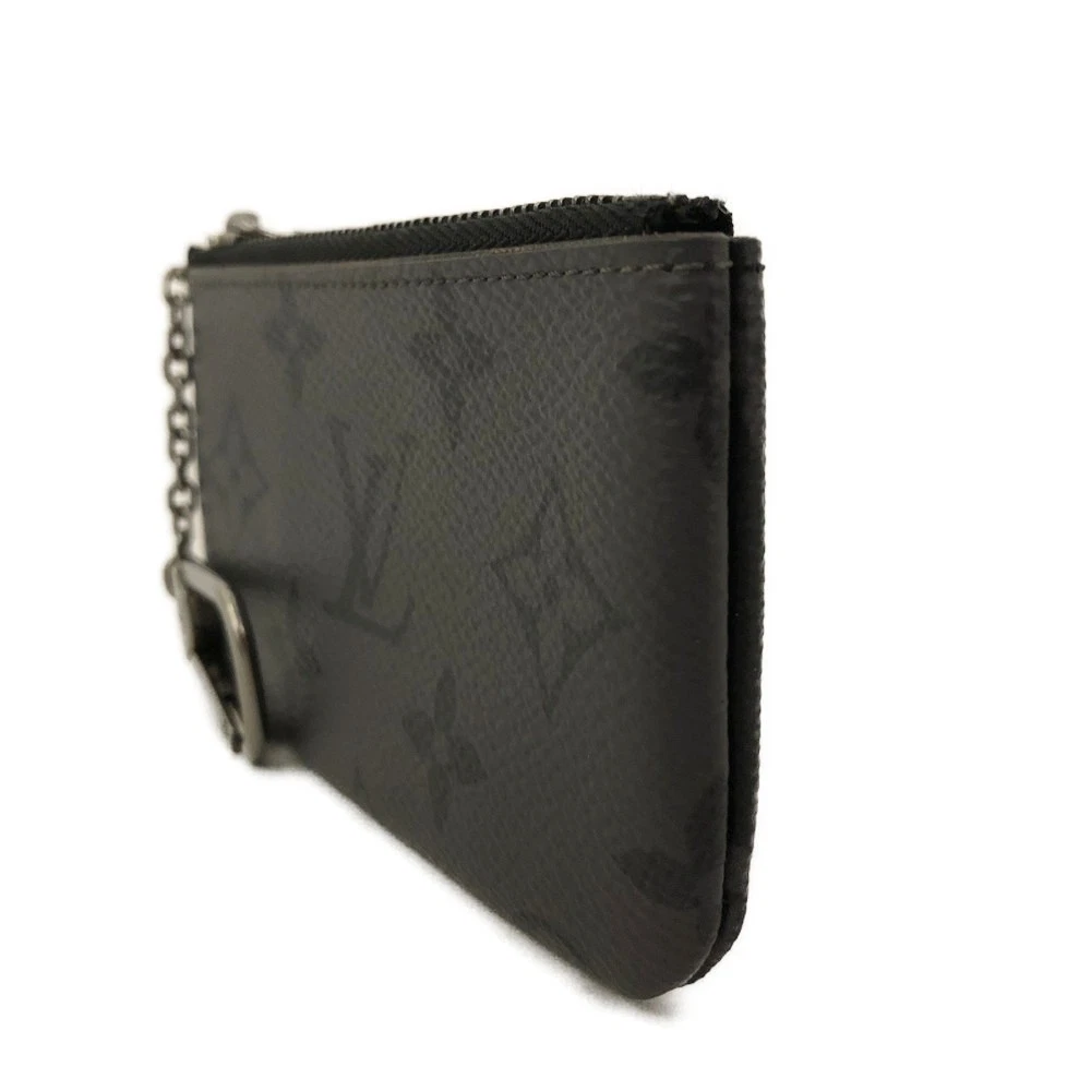 $355 2022 Louis Vuitton Eclipse Reverse Pochette Cles Coin Purse CT3292
