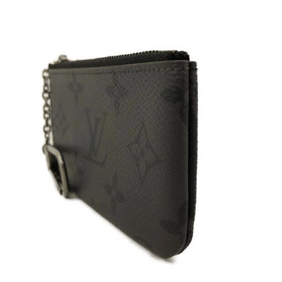 $355 2022 Louis Vuitton Eclipse Reverse Pochette Cles Coin Purse CT3292
