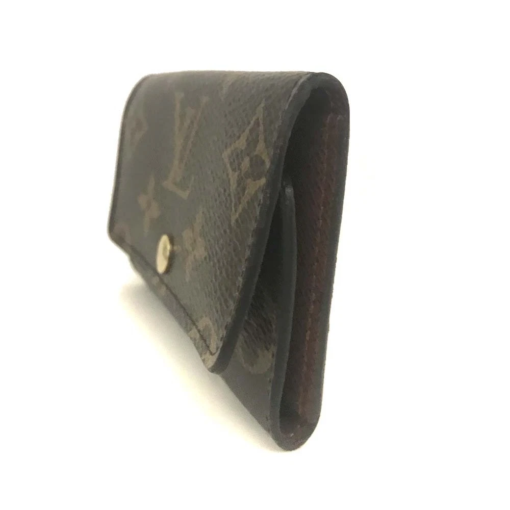 $355 Louis Vuitton Monogram Multicles 6 Ring Key Case Brown CT0169