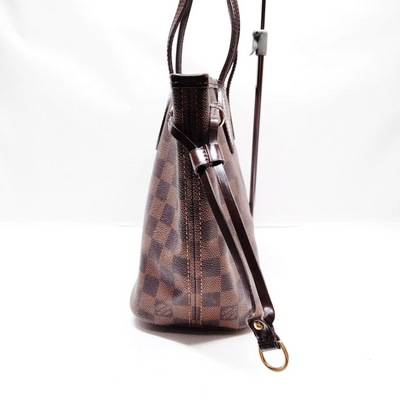 Louis Vuitton LV Tote Bag Neverfull PM Brown Damier  VI1099