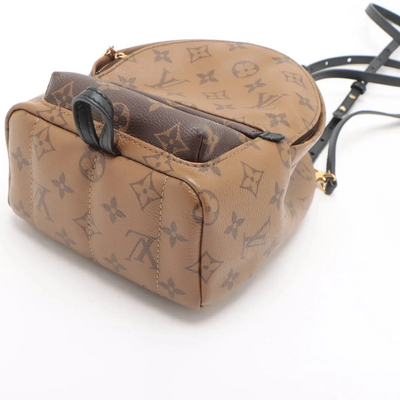 $2770 RFID Louis Vuitton Reverse Monogram Palm Springs Backpack Mini