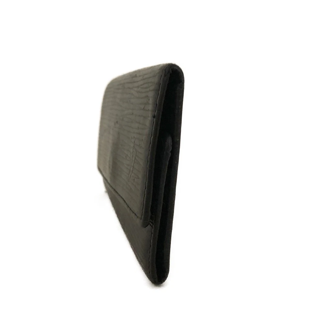 $445 2004 Louis Vuitton Epi Multicles Leather 6 Ring Key Case Black CA0014
