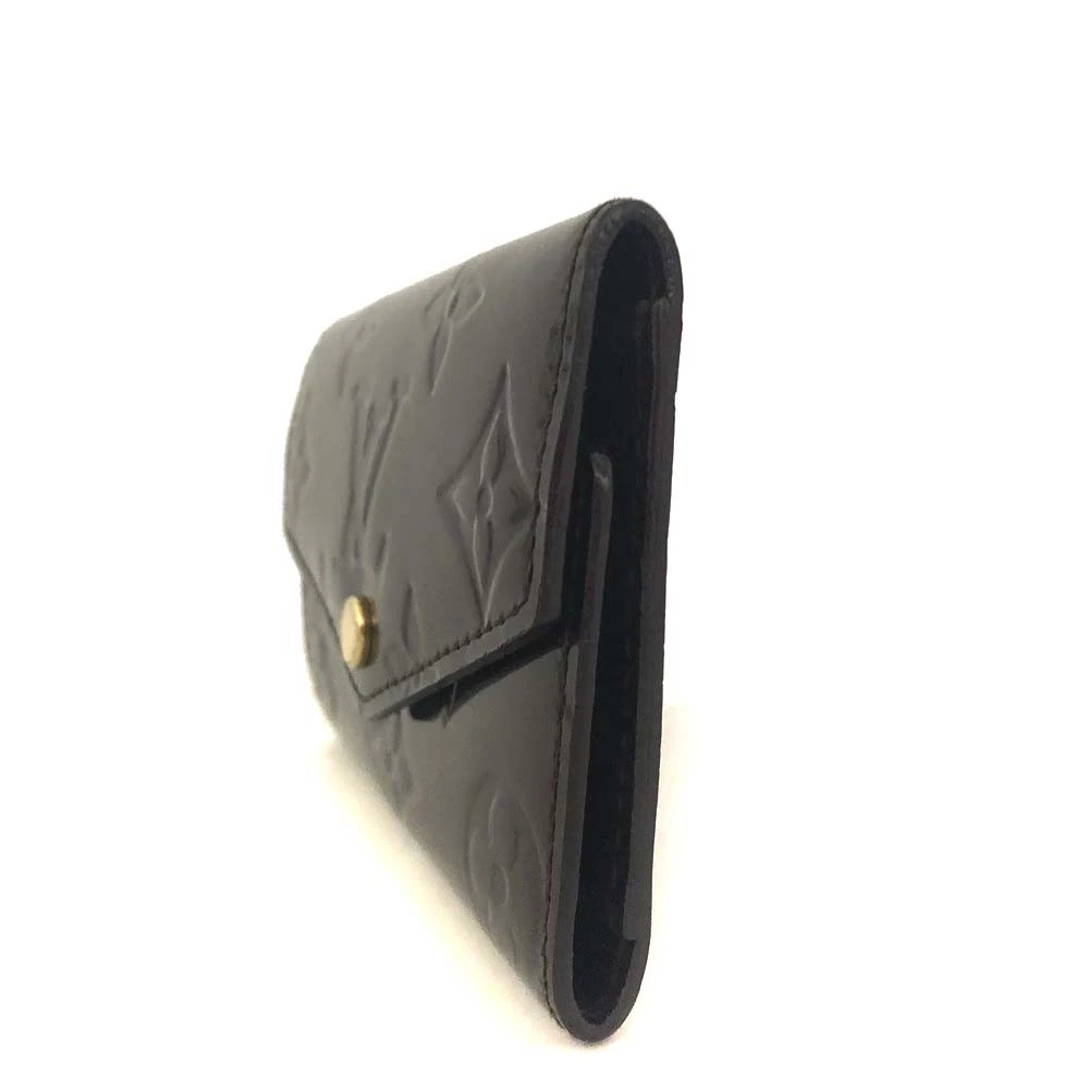 $465 2015 Louis Vuitton Vernis Multicles 6 Key Holder Amarante TS0175