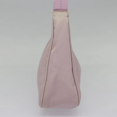 $1320 PRADA Tessuto Nylon Hobo Mini Pink Lilac
