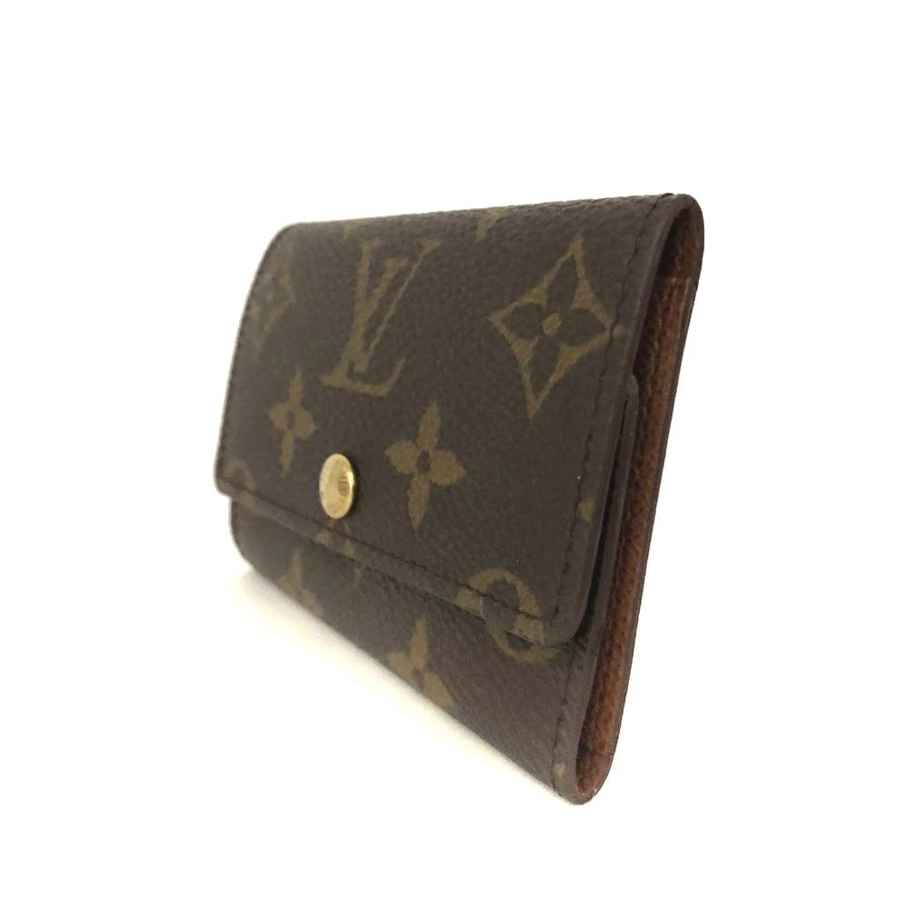 $355 Louis Vuitton Monogram Multicles 6 Ring Key Case Brown CT0969