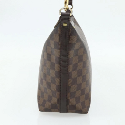 $1050 2005 LOUIS VUITTON Damier Ebene Illovo MM Shoulder Bag AR0065
