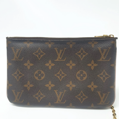 Louis Vuitton Pochette Double Zipper Flower Monogram GI0169